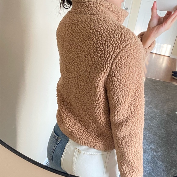 Sherpa cropped jacket - Picture 4 of 4